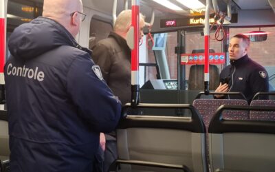 Bodycams de-escaleren en voorkomen incidenten voor medewerkers in het openbaar vervoer